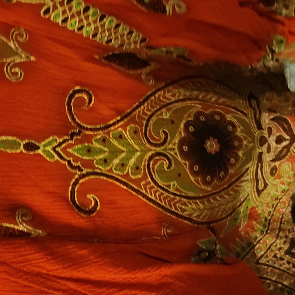 BELMA NY Sleeveless Floral Design Top Large - Picture 4 of 16